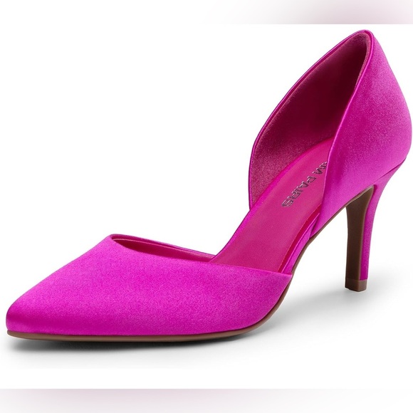 Dream Pairs Fuchsia Women's Heels - Picture 1 of 7